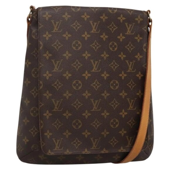 LOUIS VUITTON Monogram Musette Shoulder Bag M51256 LV Auth BA5070 - Picture 1 of 16